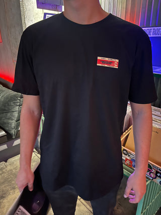 Camiseta DDE - ME VOY PARA EL ESPACIO (negra)