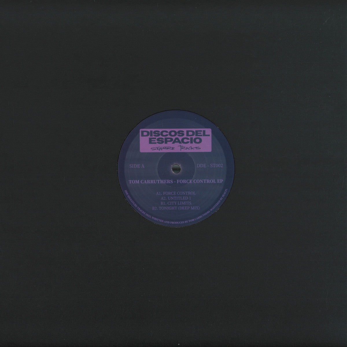 Tom Carruthers - Force Control EP