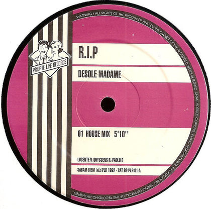 R.I.P. (2) - Desolé Madame - Image 2