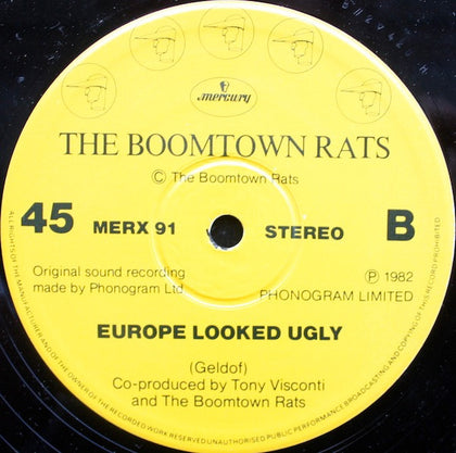 The Boomtown Rats - House On Fire - Image 3