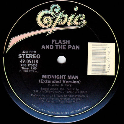 Flash & The Pan - Midnight Man - Image 1