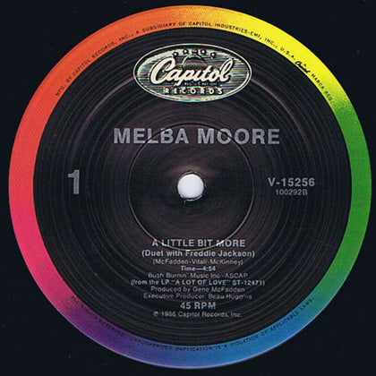 Melba Moore - A Little Bit More - Image 1