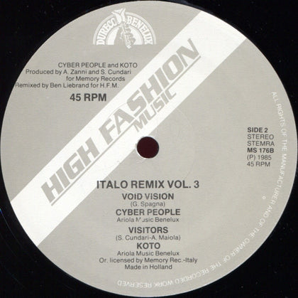 Various - Italo Remix Vol. 3 - Image 3