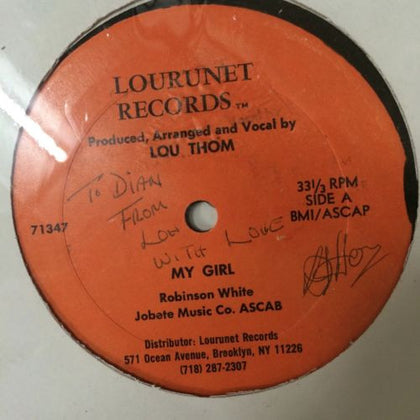 Lou Thom - My Girl - Image 1