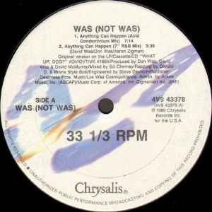 Was (Not Was) - Anything Can Happen - Image 1