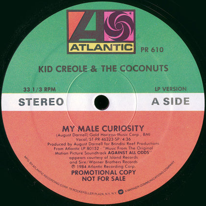 Kid Creole And The Coconuts - My Male Curiosity - Image 1