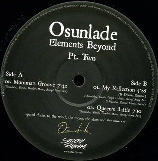 (Usado vg+) Osunlade – Elements Beyond - Pt. Two