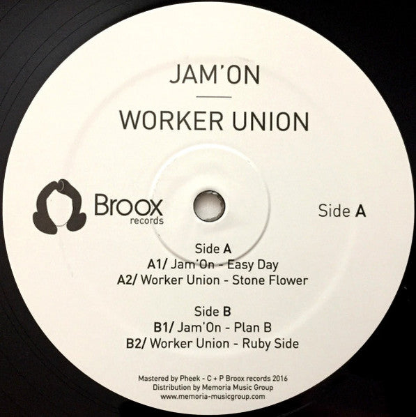 (Usado vg+) Jam'On / Worker Union – Easy Day / Stone Flower EP