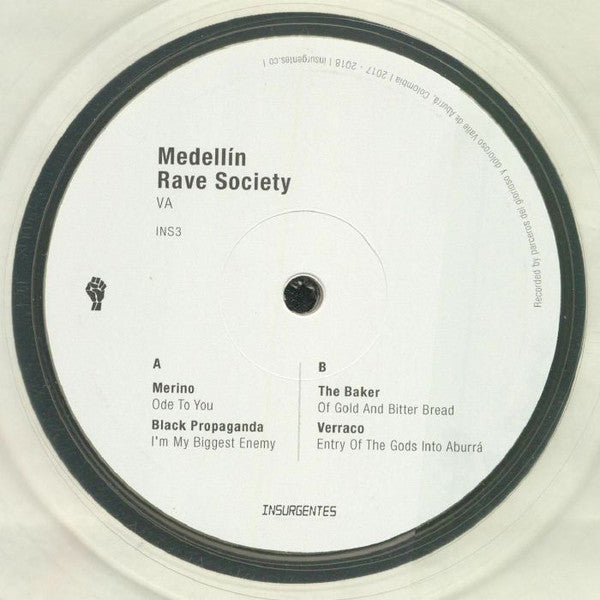 (Usado vg+) Various – Medellín Rave Society
