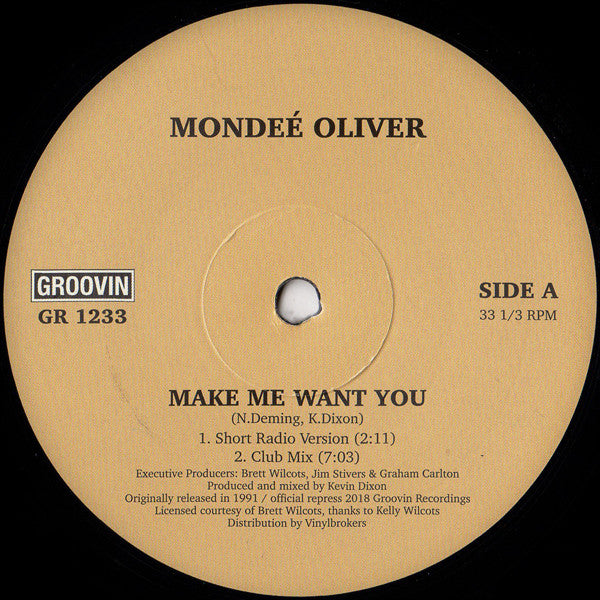 (Nuevo) Mondeé Oliver – Make Me Want You