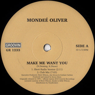 (Nuevo) Mondeé Oliver – Make Me Want You