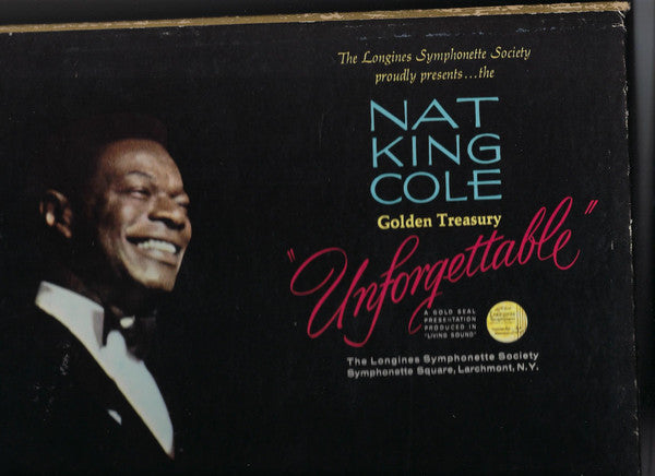 (Usado vg+) Nat King Cole – Nat King Cole Golden Treasury "Unforgettable"