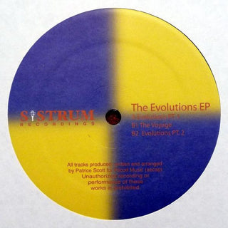 (Usado vg+) Patrice Scott – The Evolutions EP