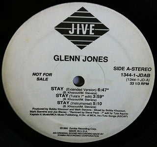 Glenn Jones – Stay (Usado vg+)