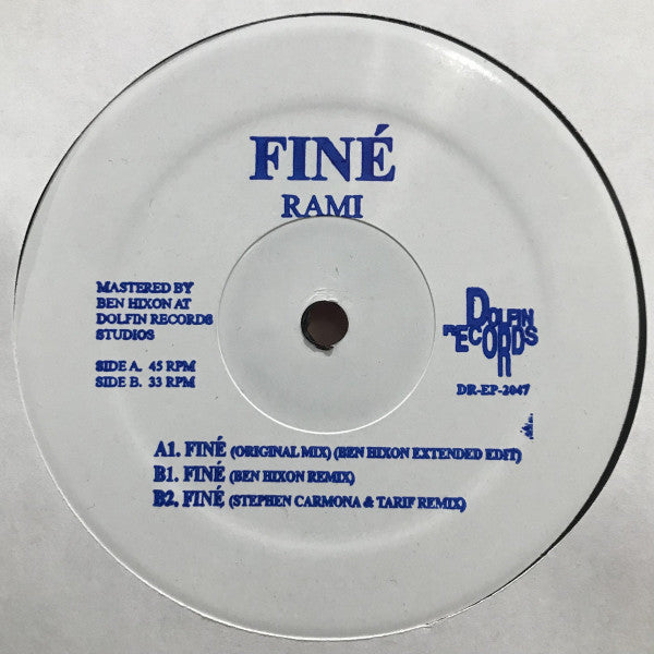 (Usado vg+) Rami, Ben Hixon, Stephen Carmona, Tarif – FINÉ