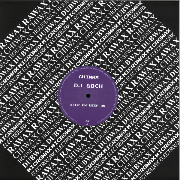 (Usado vg+) DJ Soch – Keep On Keep On