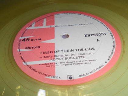 (Usado vg) Rocky Burnette – Tired Of Toein The Line