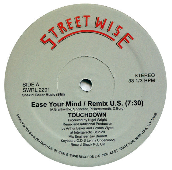 (Nuevo) Touchdown – Ease Your Mind