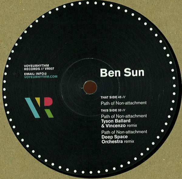(Usado vg+) Ben Sun – Path Of Non-Attachment