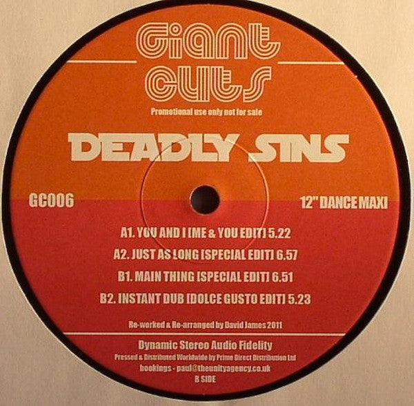 (Usado vg+) Deadly Sins – Giant Cuts Vol. 6