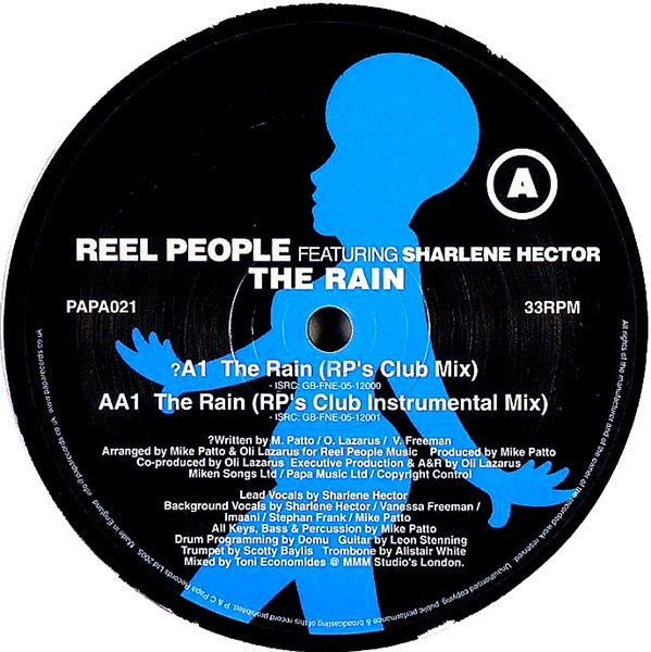 (Usado vg+) Reel People Featuring Sharlene Hector – The Rain