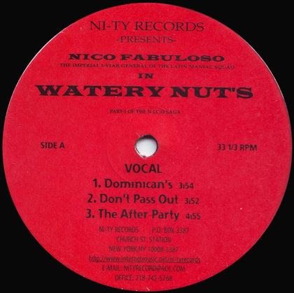 (Usado vg+) Nico Fabuloso – Watery Nuts
