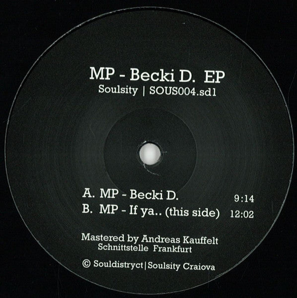 (Usado vg+) MP – Becki D. EP