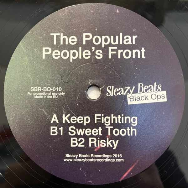 (Usado vg+) The Popular People's Front – EP