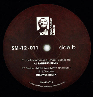 (Usado vg+) Various – Shadeleaf Remixes EP