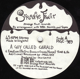 A Guy Called Gerald – Emotion Electric *USADO*