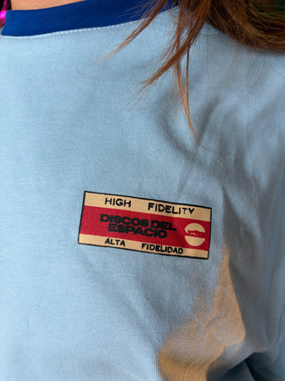 Camiseta DDE - ME VOY PARA EL ESPACIO (azul)