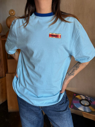 Camiseta DDE - ME VOY PARA EL ESPACIO (azul)