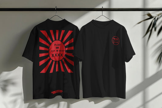 (Preventa) Camiseta DDE ディスク (Negro)