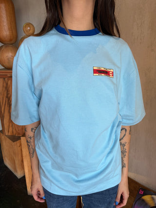 Camiseta DDE - ME VOY PARA EL ESPACIO (azul)