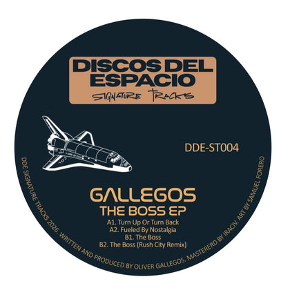 (PREVENTA) Gallegos - The Boss EP