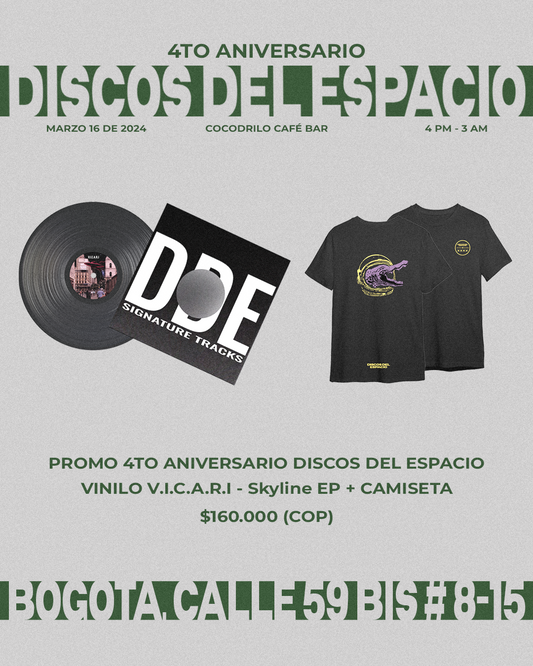 V.I.C.A.R.I - Skyline Ep (DDE Signature Tracks) + Camiseta