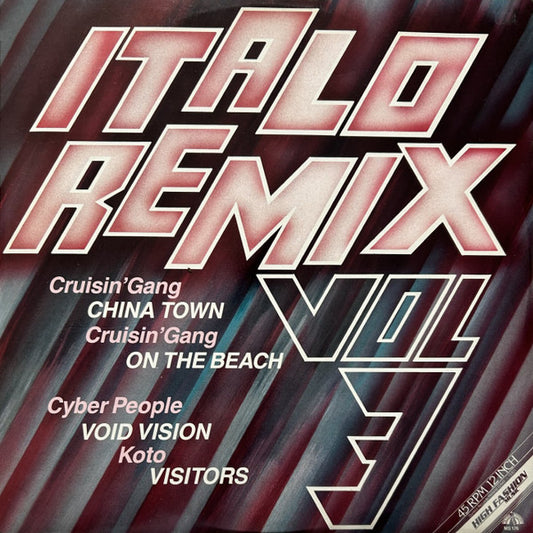 Various - Italo Remix Vol. 3 - Image 1