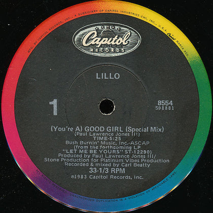 Lillo Thomas - (You're A) Good Girl - Image 1