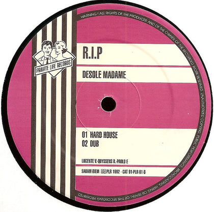 R.I.P. (2) - Desolé Madame - Image 3