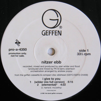 Nitzer Ebb - I Give To You - Image 2