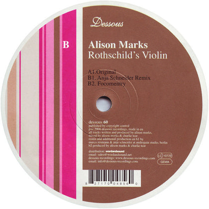 Alison Marks - Rothschild's Violin - Image 2
