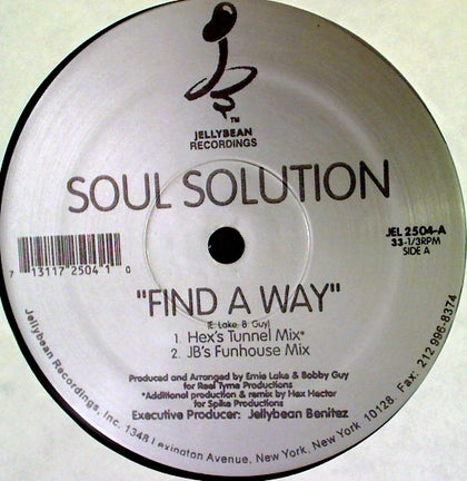 Soul Solution - Find A Way - Image 1