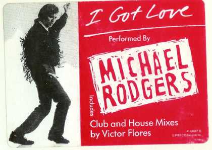 Michael Rodgers - I Got Love - Image 3