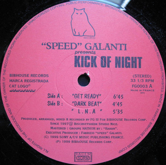 Fabrizio Galanti - Kick Of Night - Image 1