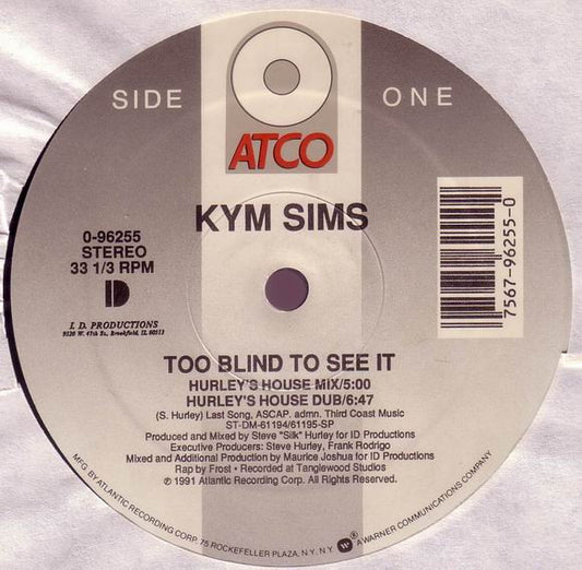 Kym Sims - Too Blind To See It - Image 1
