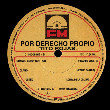 Tito Rojas - Por Derecho Propio - Image 4