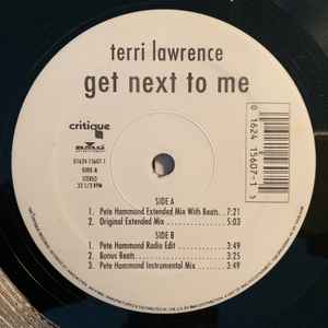 Terri Lawrence - Get Next To Me - Image 1