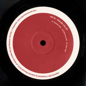 100 Hz - Decade City EP - Image 1