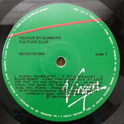 Culture Club - Colour By Numbers - Image 3