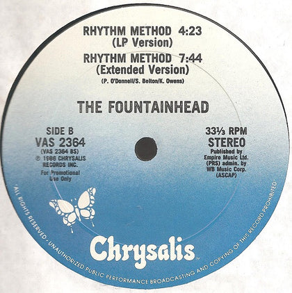 The Fountainhead - Feel It Now / Rhythm Method - Image 2